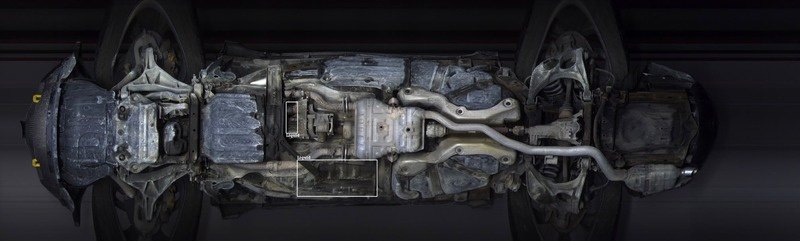 Arvio underbody scan result